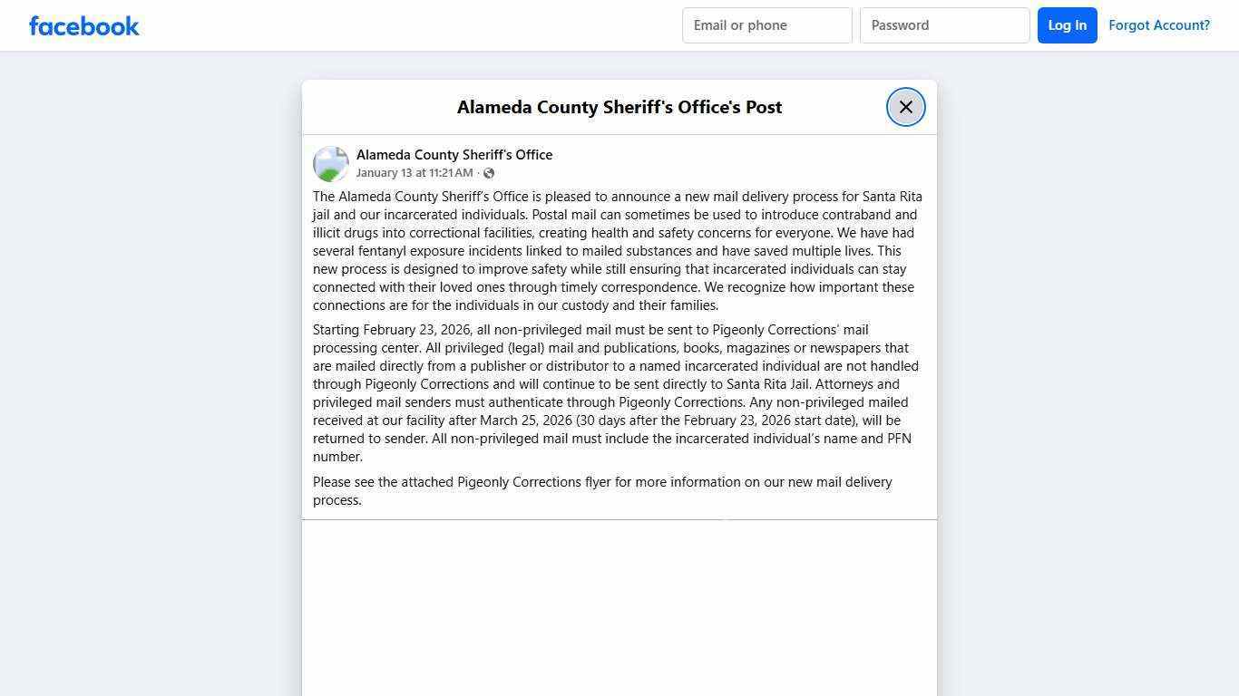 The Alameda County... - Alameda County Sheriff's Office | Facebook